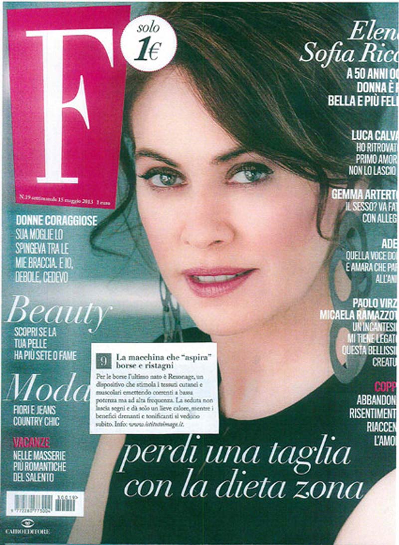 La macchina che "aspira" borse e ristagni – Settimanale F